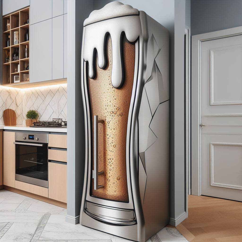 Beer-Glass-Shaped-Refrigerator