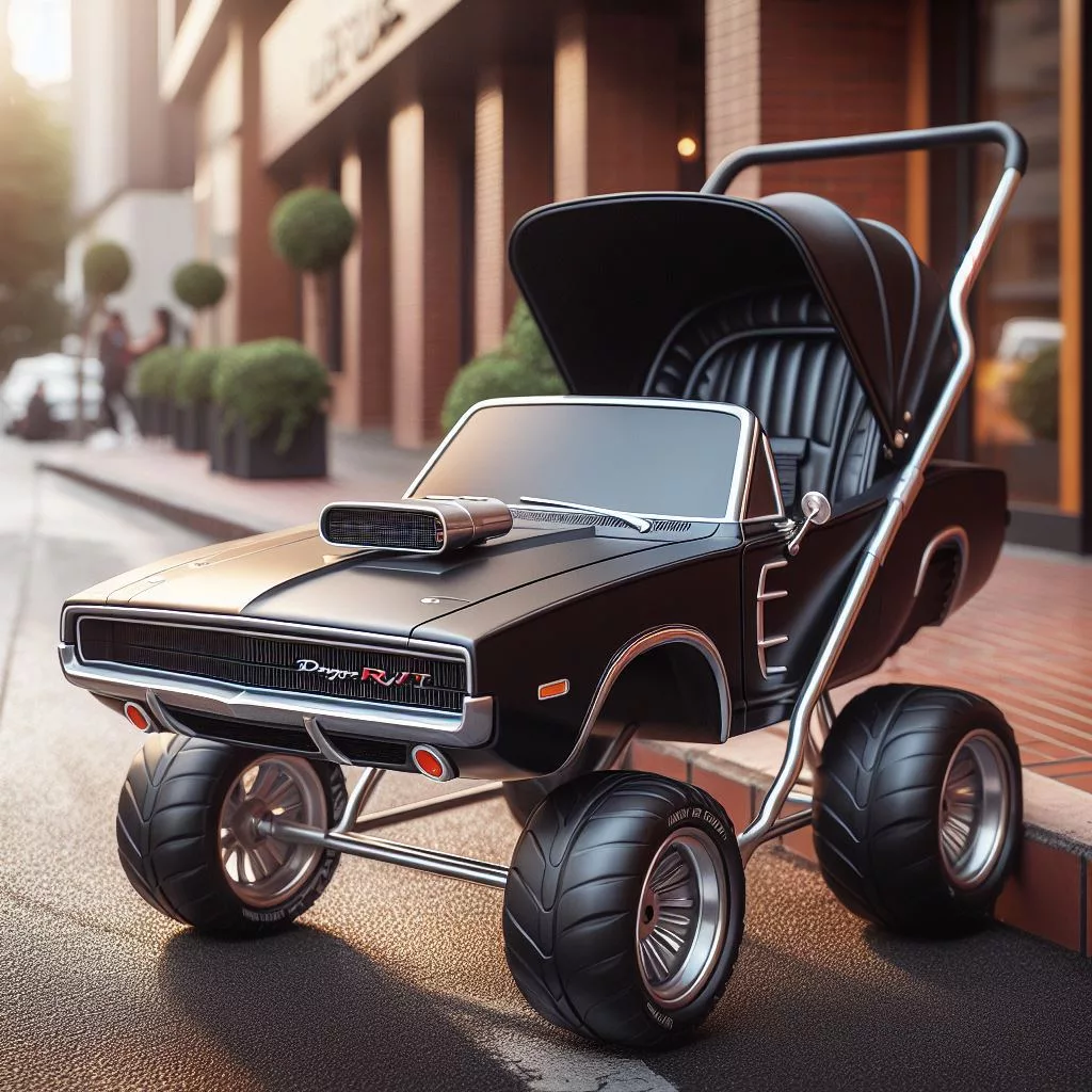 Dodge-Charger-RT-1970-Stroller