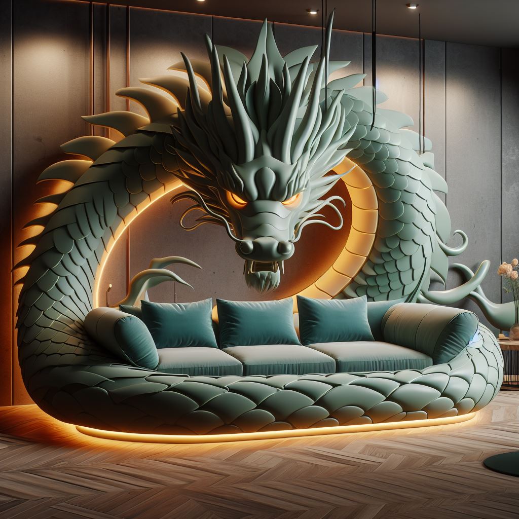 Dragon-Shaped-Sofa