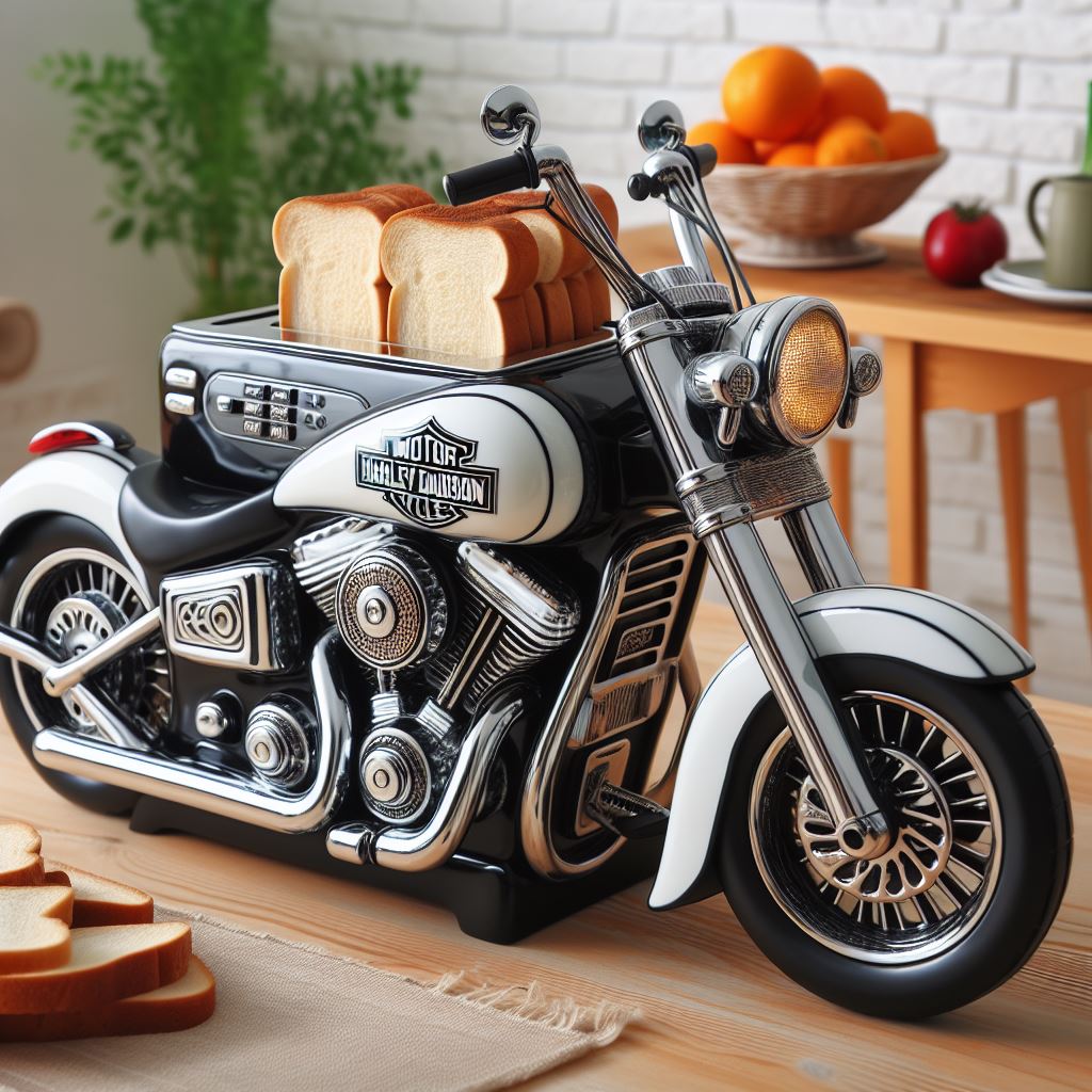 Harley-Davidson-Shaped-Toaster