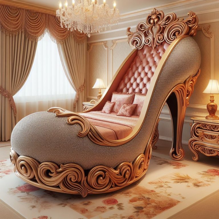 Sleeping in Style: The Allure of the High Heel-Shaped Bed