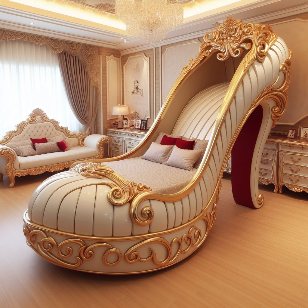 High-Heel-Shaped-Bed