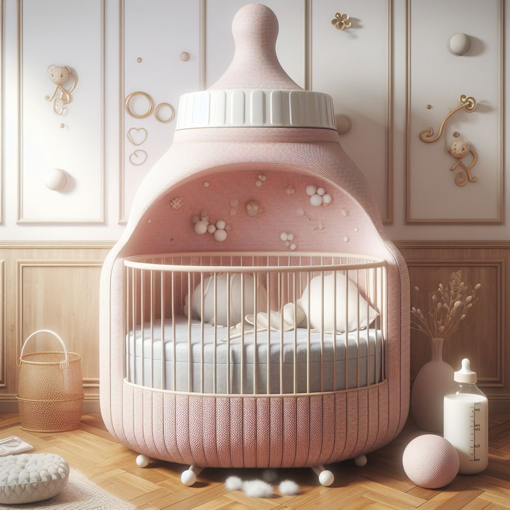 Milk-Bottle-Shaped-Baby-Crib