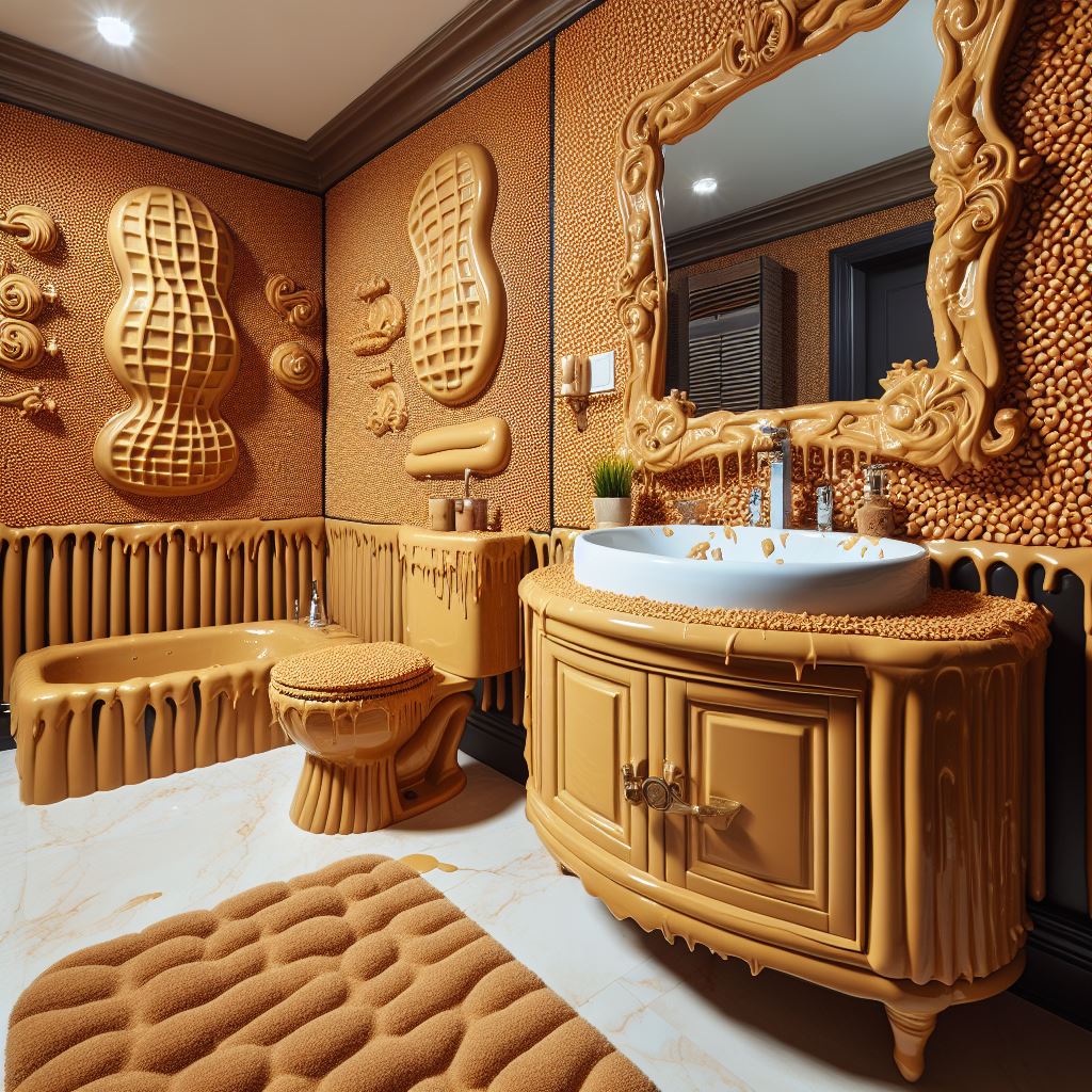 Peanut-Butter-Inspired-Bathroom