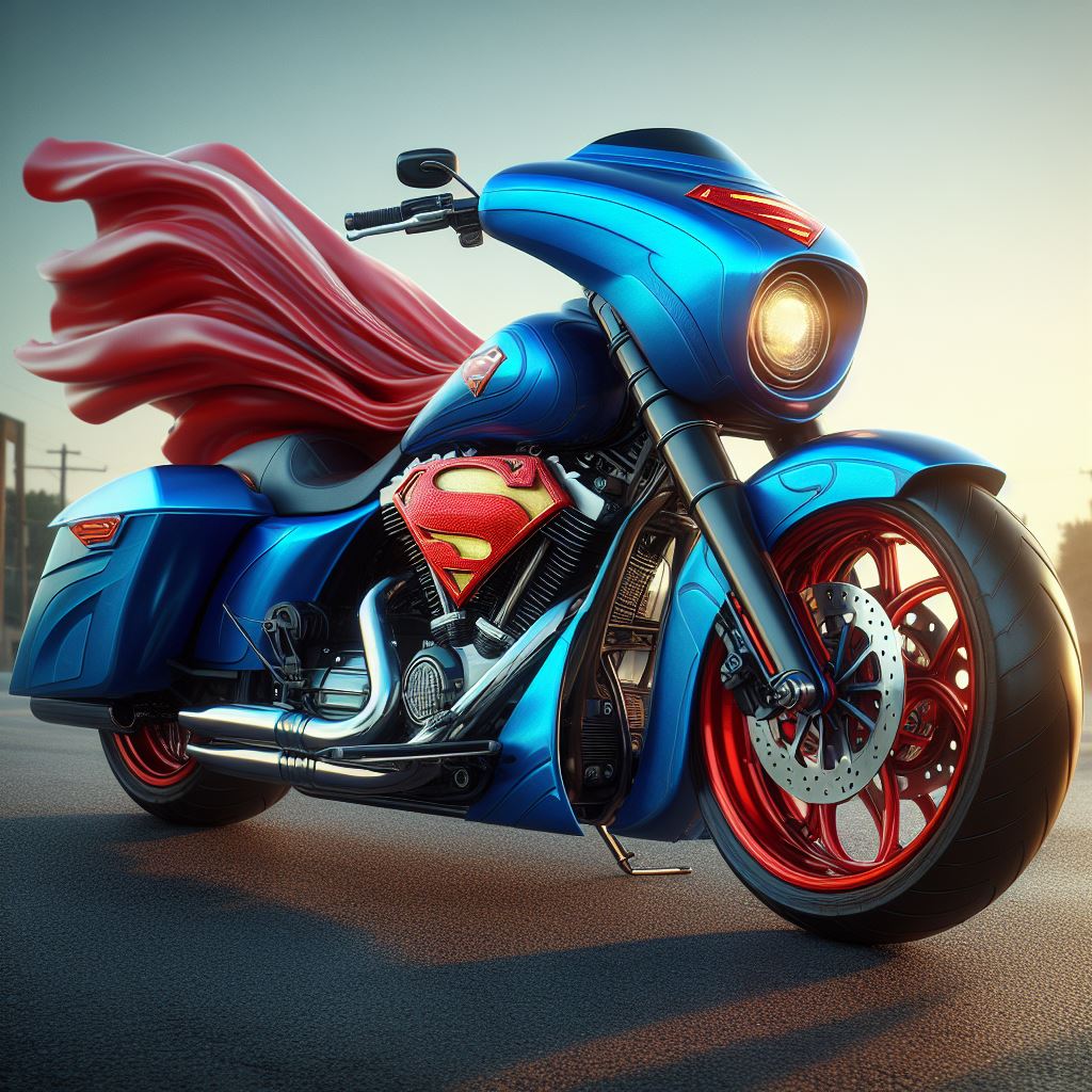 Superman-Inspired-Motorcycle