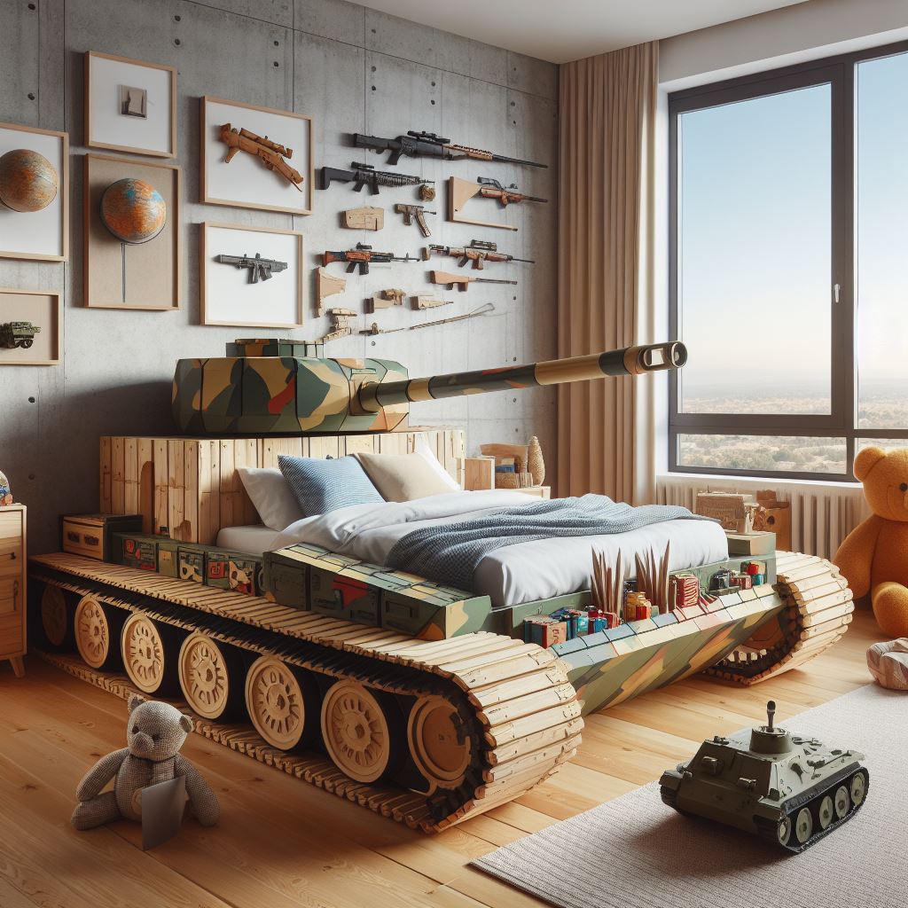 Tanks-Shaped-Bed