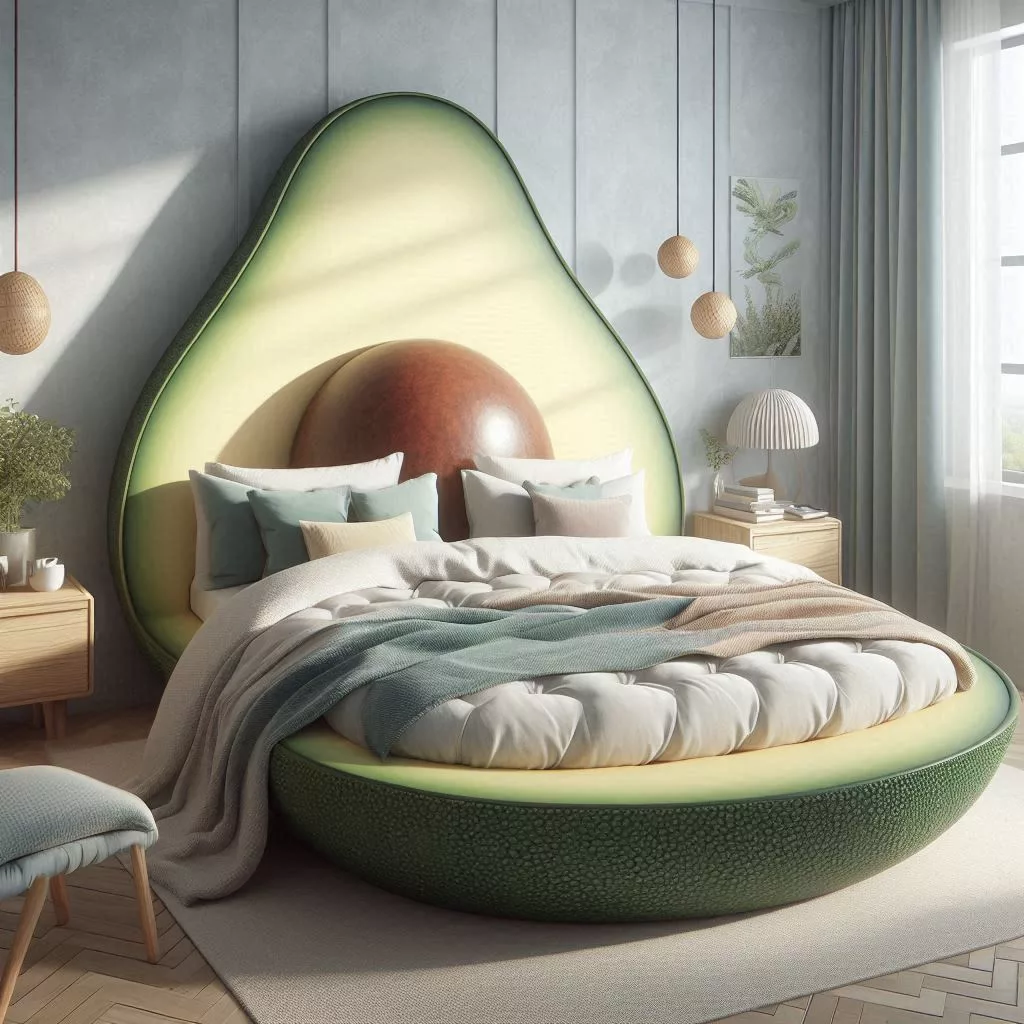 Avocado-Shaped-Bed