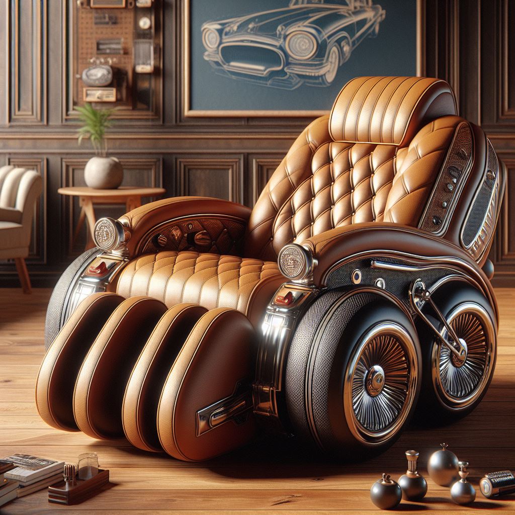 Classic-Car-Inspired-Massage-Chair