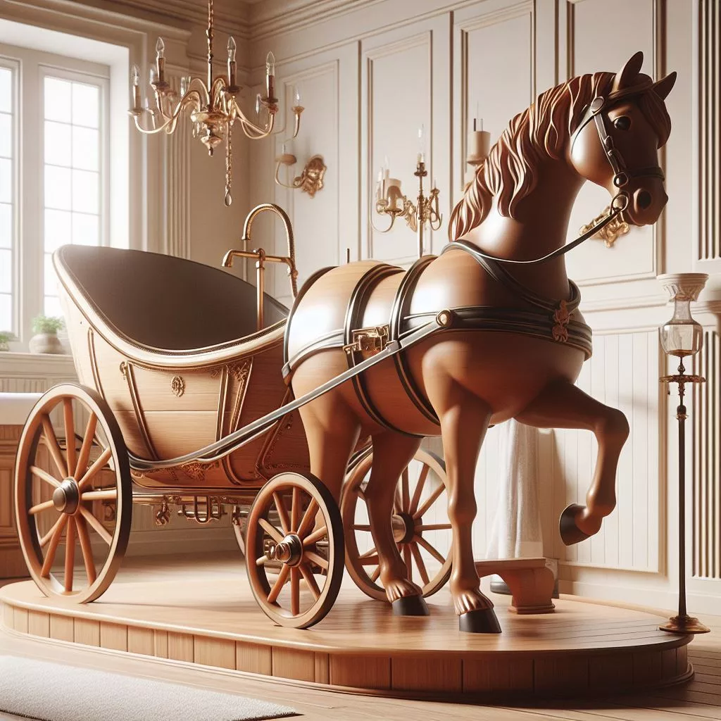 Classic-Horse-Drawn-Carriage-Bathtub