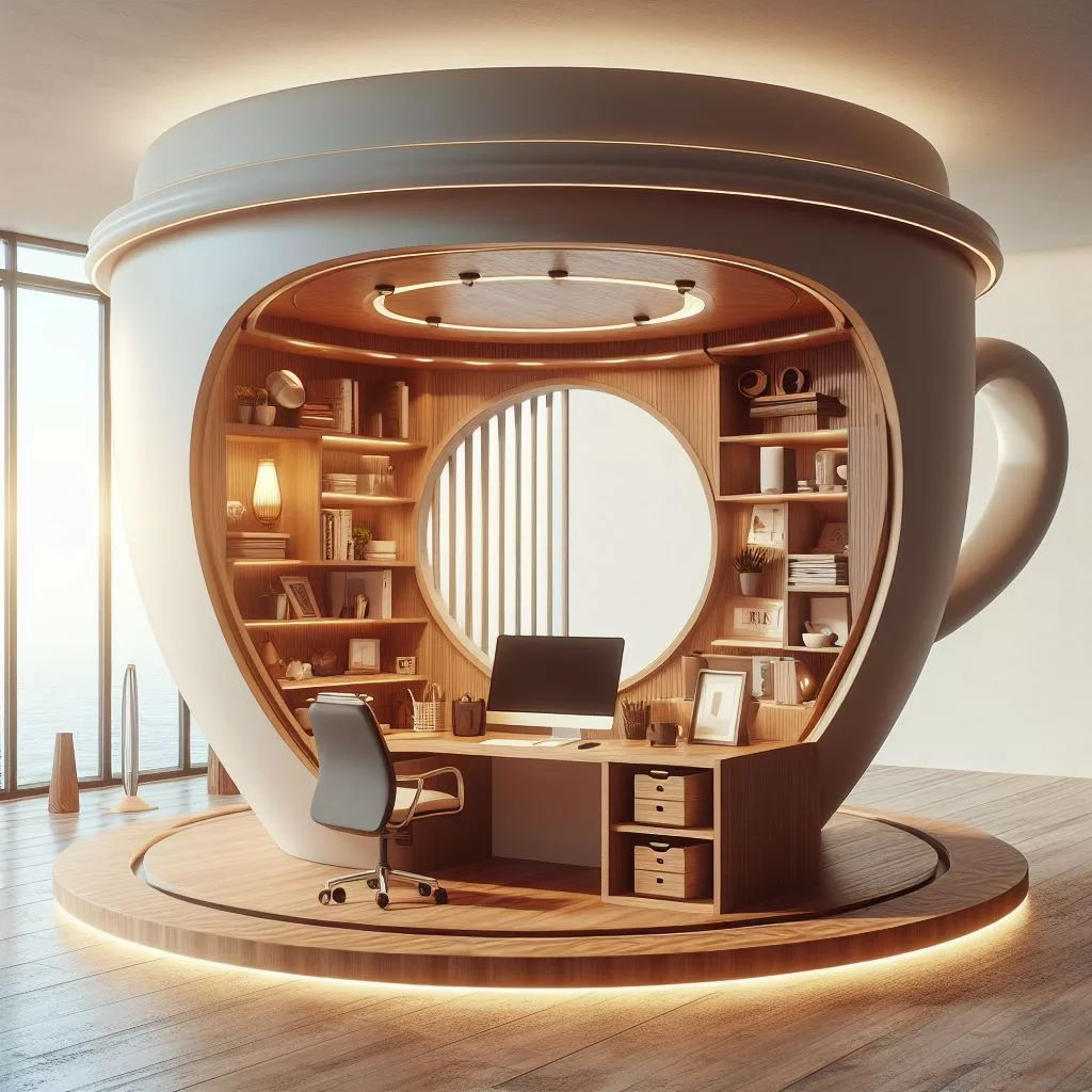 Coffee-Cup-Shaped-Working-Space