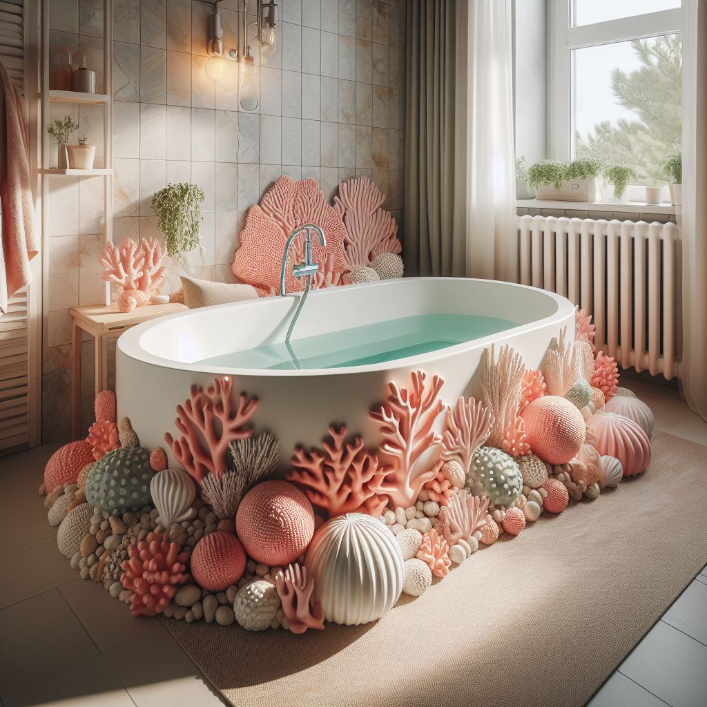 Coral-Shaped-Bathtub