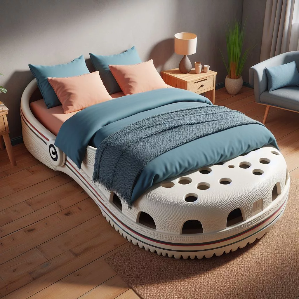 Crocs-Shaped-Bed