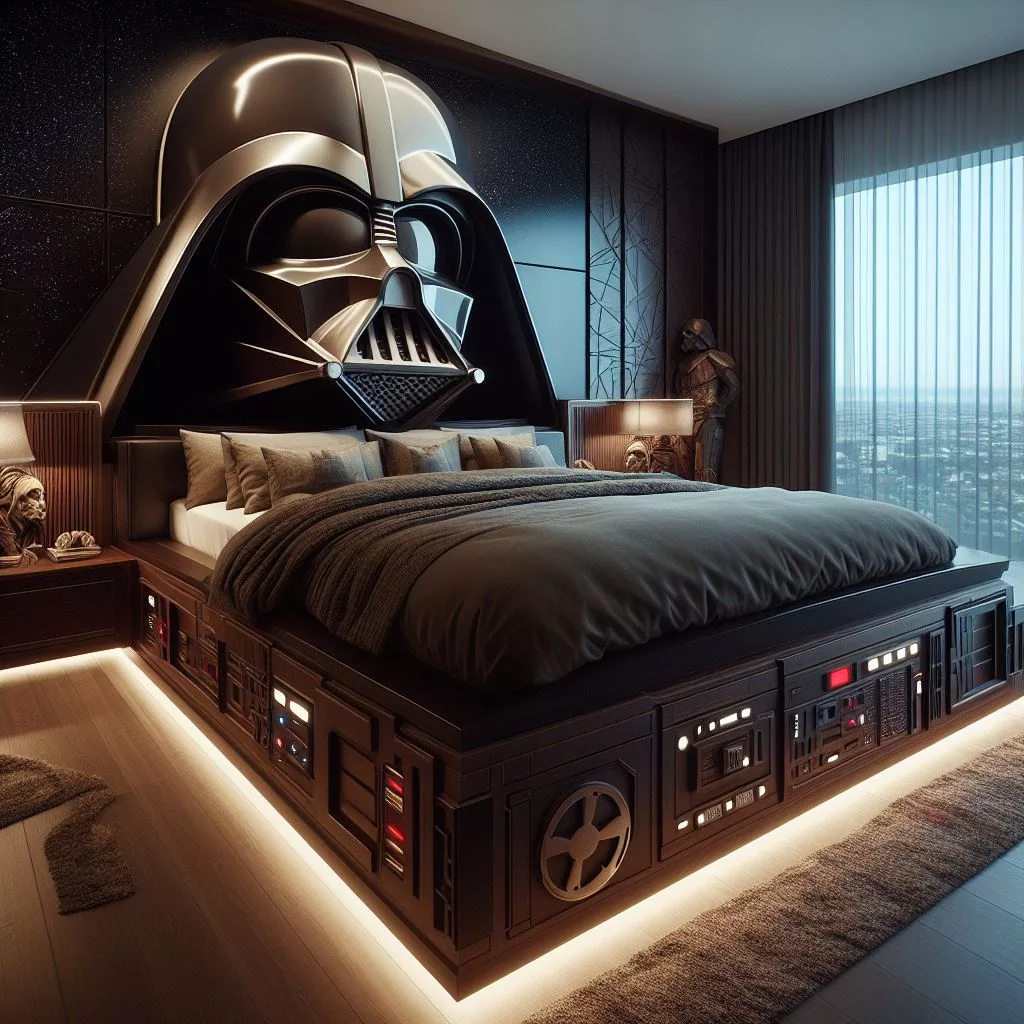 Darth-Vader-Inspired-Bed