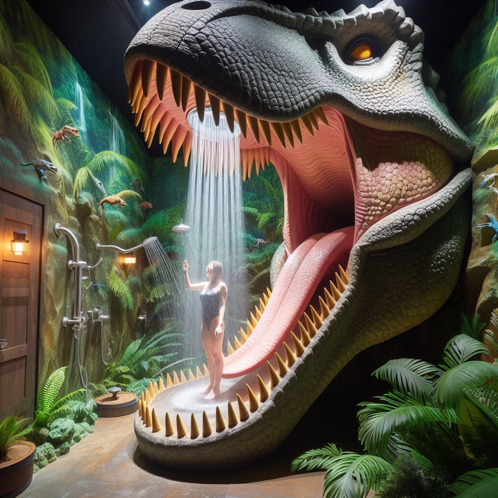 Dinosaur-And-Jungle-Inspired-Bathroom