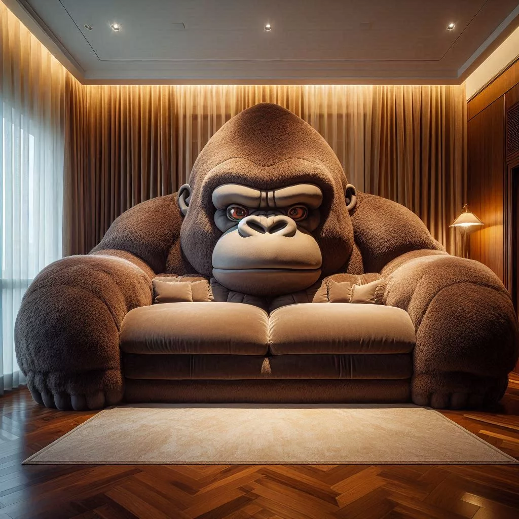 Gorilla-Shaped-Sofa