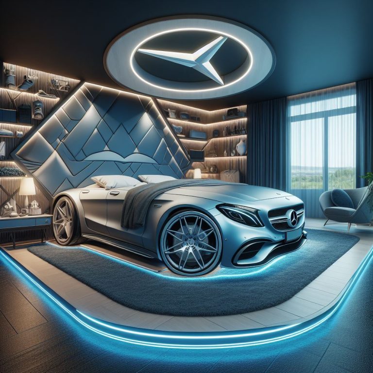 Mercedes-Inspired Bed: Luxury Meets Comfort For Merc's Fans