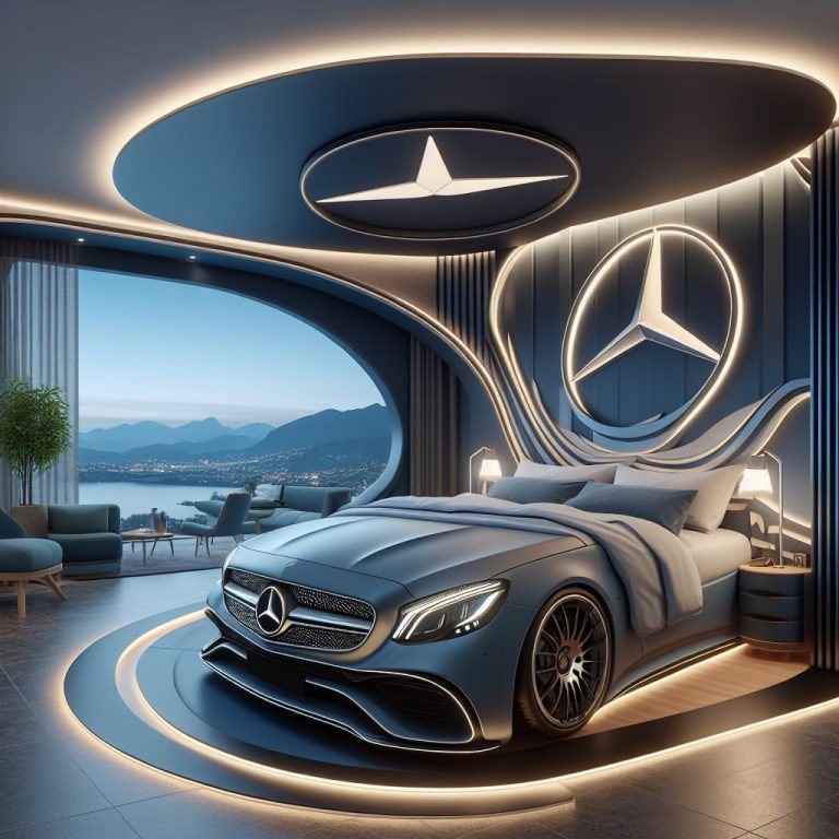 Mercedes-Inspired Bed: Luxury Meets Comfort For Merc's Fans