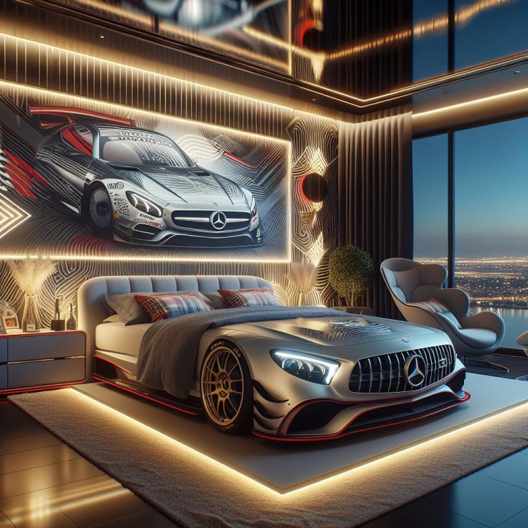 Mercedes-Inspired Bed: Luxury Meets Comfort For Merc's Fans