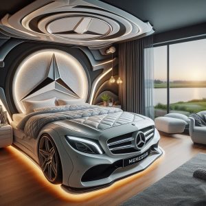 Mercedes-Inspired Bed: Luxury Meets Comfort For Merc's Fans