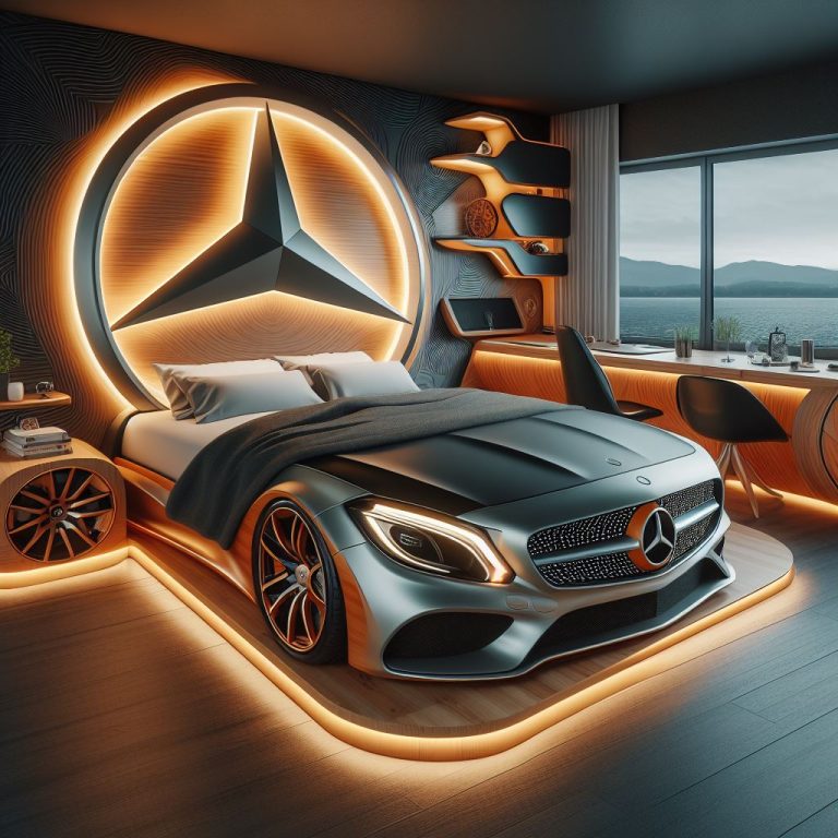 Mercedes-Inspired Bed: Luxury Meets Comfort For Merc's Fans