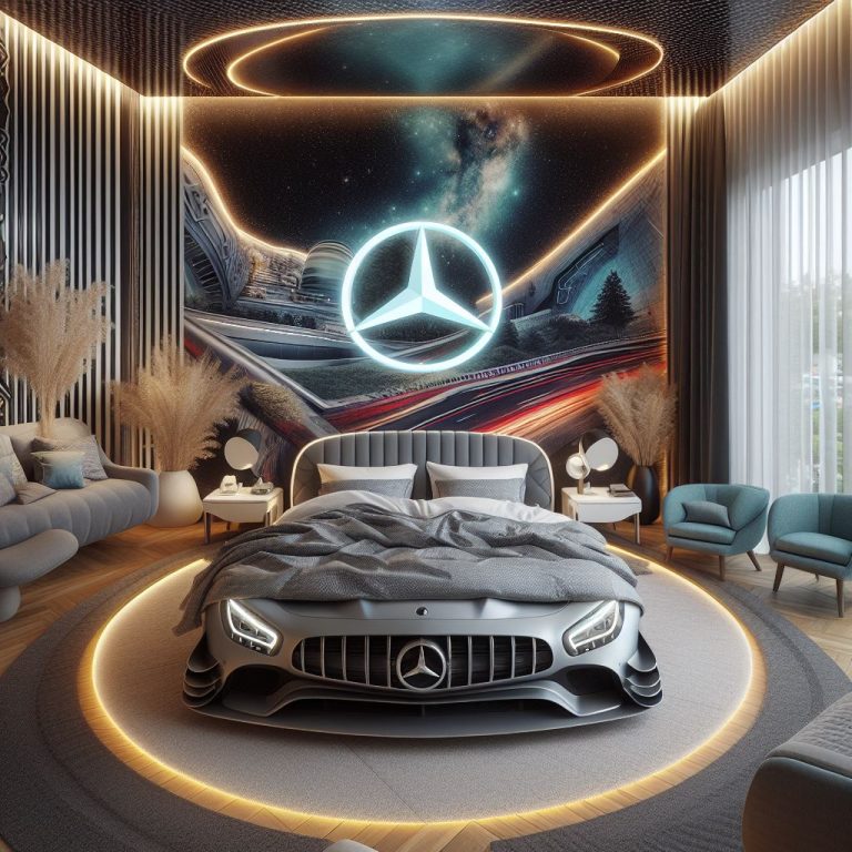 Mercedes-Inspired Bed: Luxury Meets Comfort For Merc's Fans