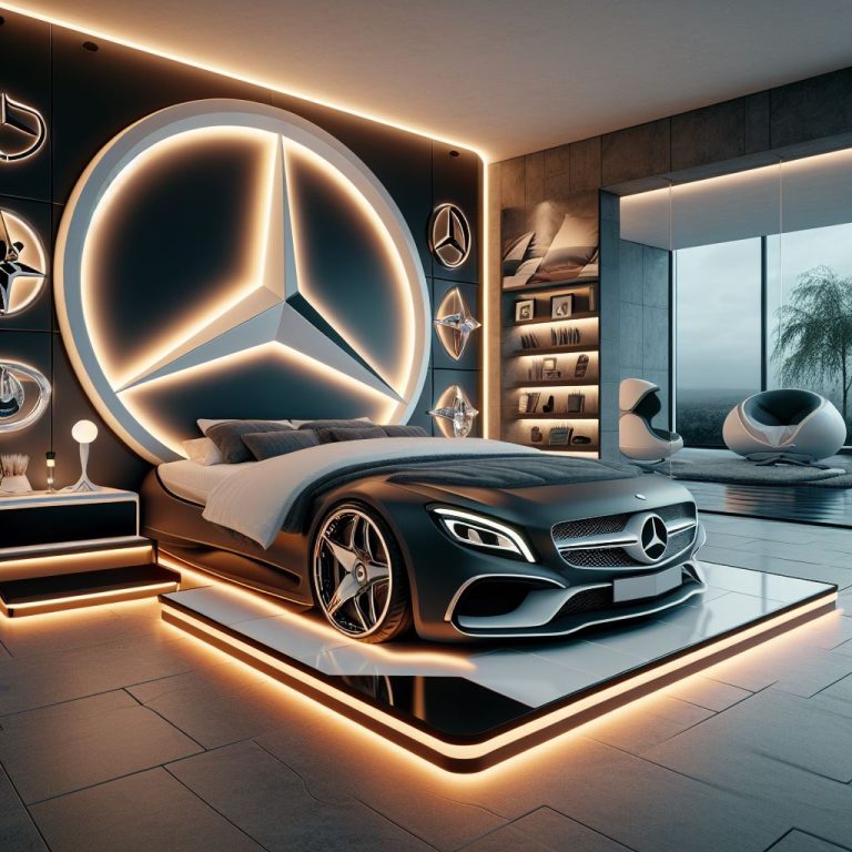 Mercedes-Inspired Bed: Luxury Meets Comfort For Merc's Fans