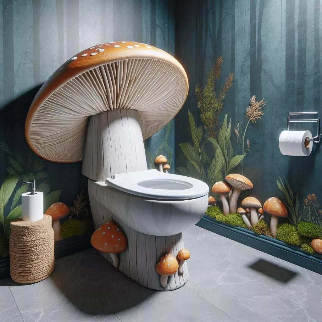 Mushroom-Shaped-Toilet