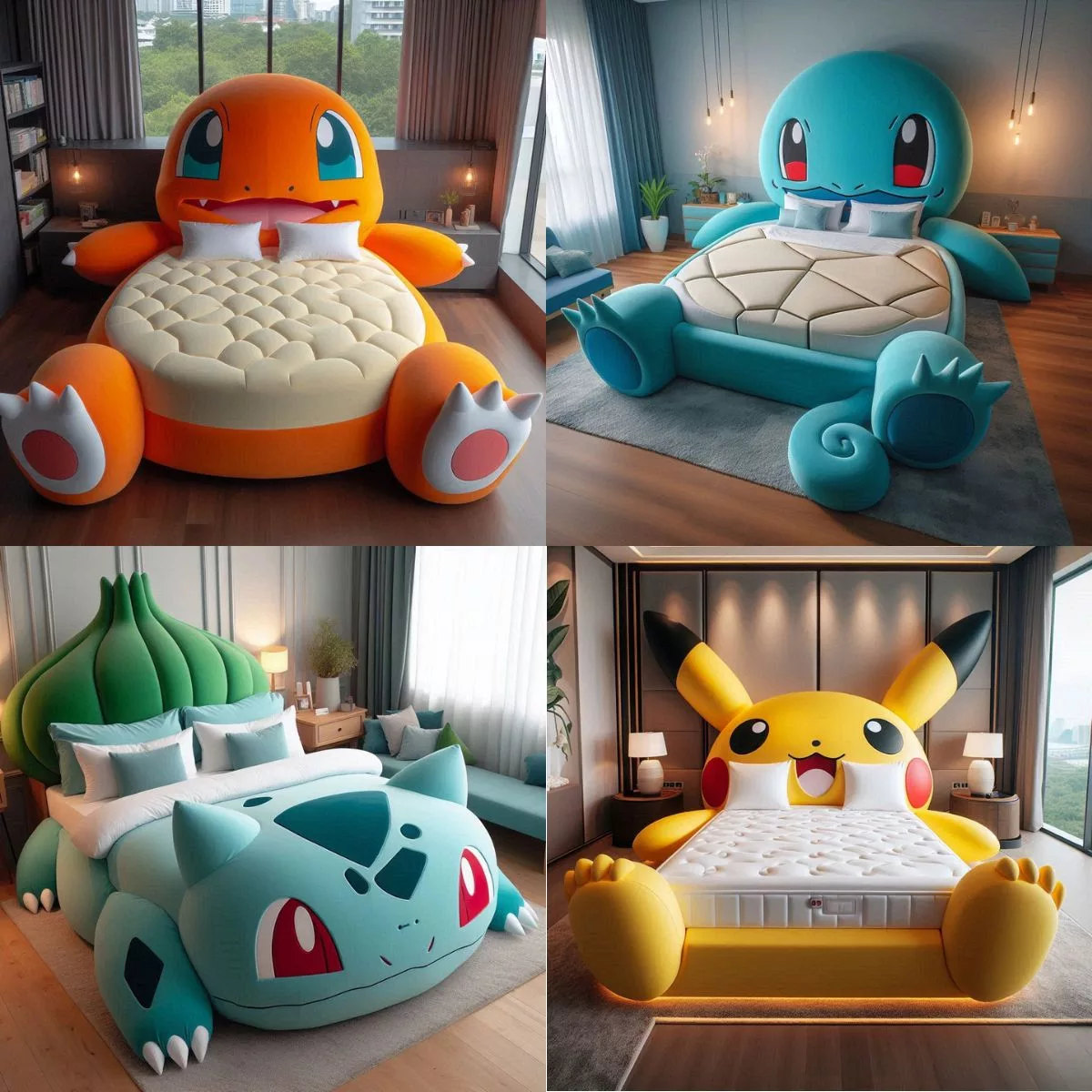 Pokemon-Shaped Bed: The Ultimate Guide to Creating a Dreamy Pokemon ...