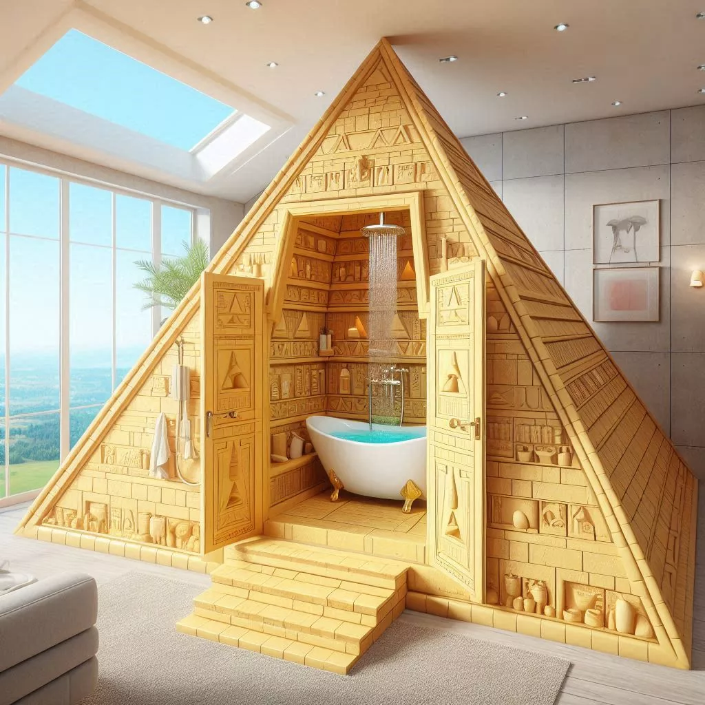 Pyramid-Shaped-Standing-Bathroom