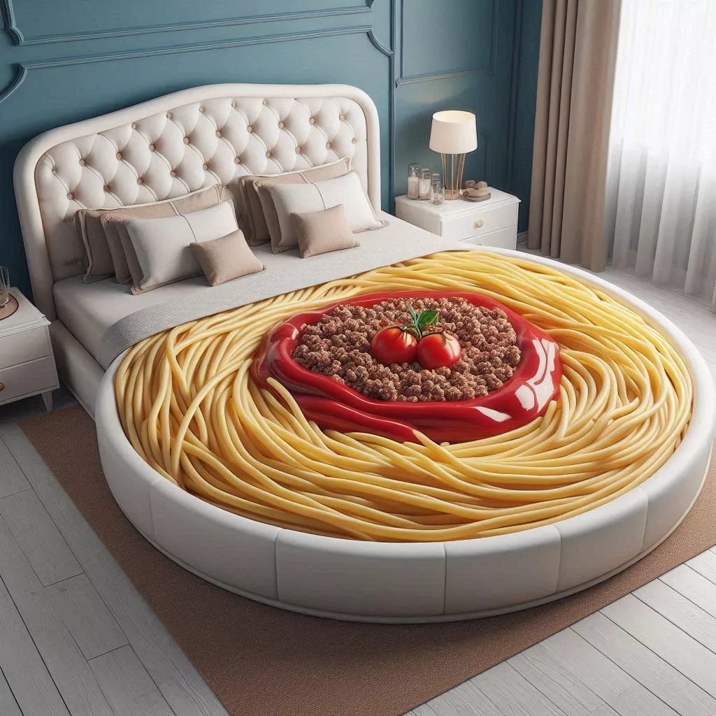 Spaghetti-Shaped-Bed