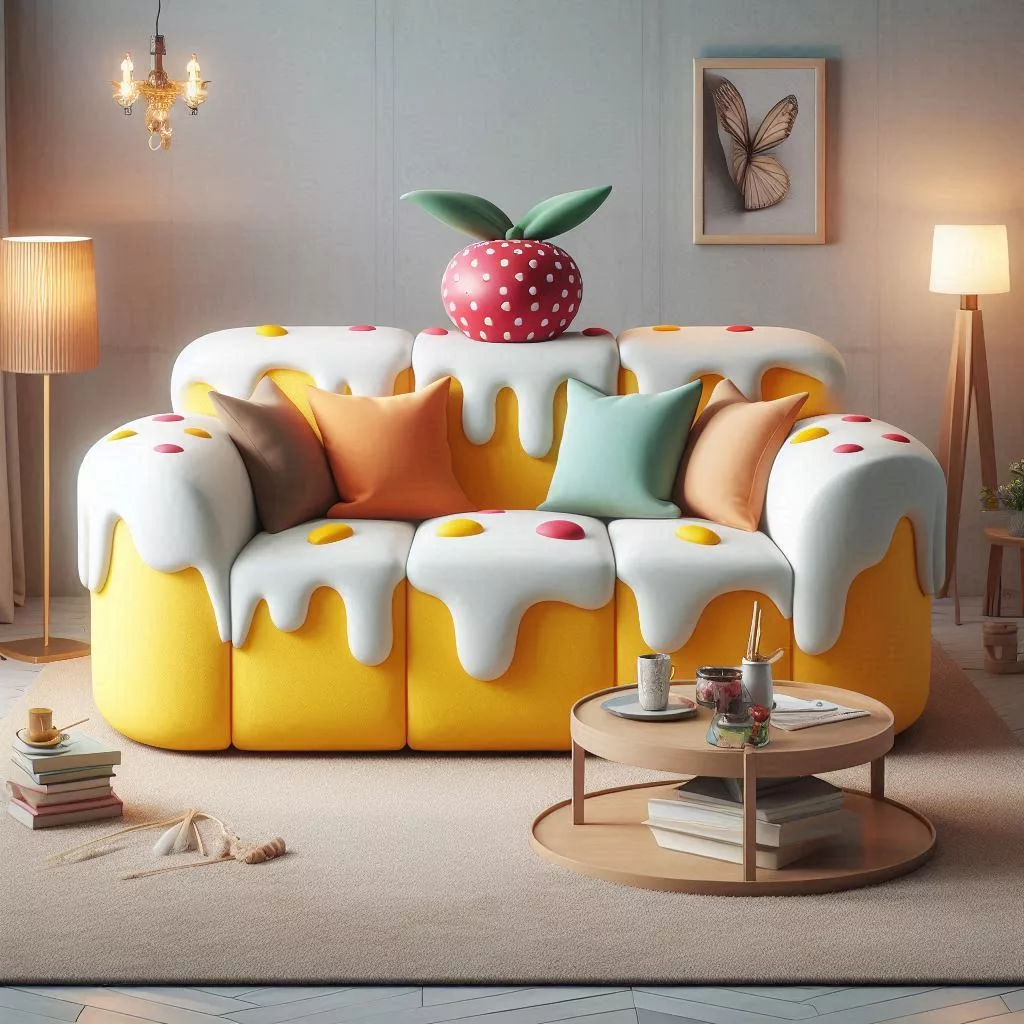 Swiss-Sponge-Cake-Shaped-Sofa