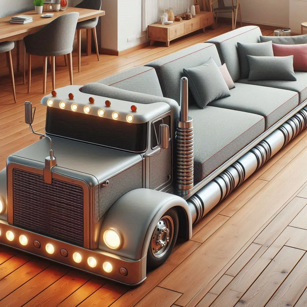 Truck-Shaped-Sofa