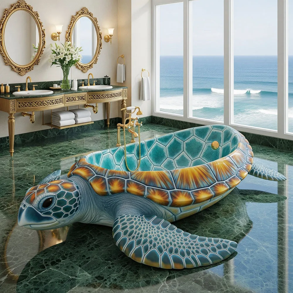 Turtle Shaped Bathtubs