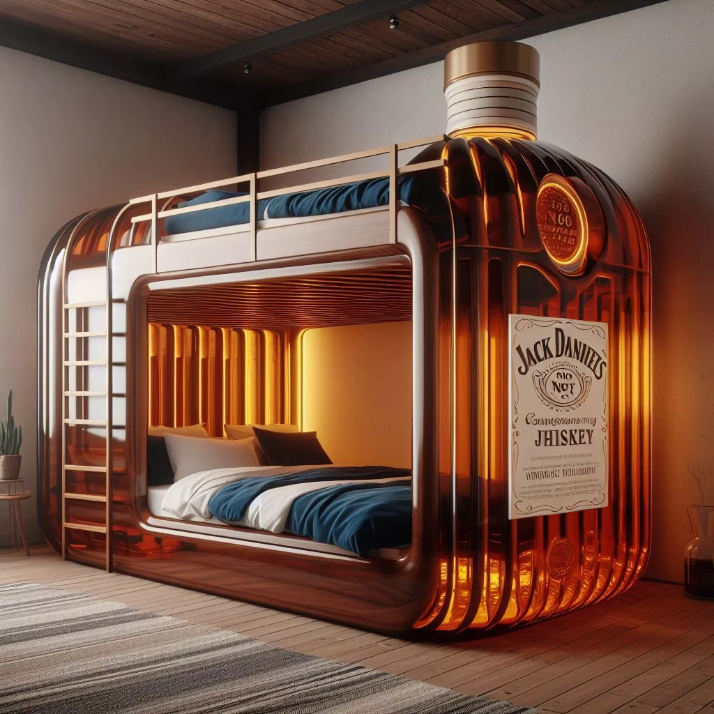 Wine-Bottle-Shaped-Bunk-Bed