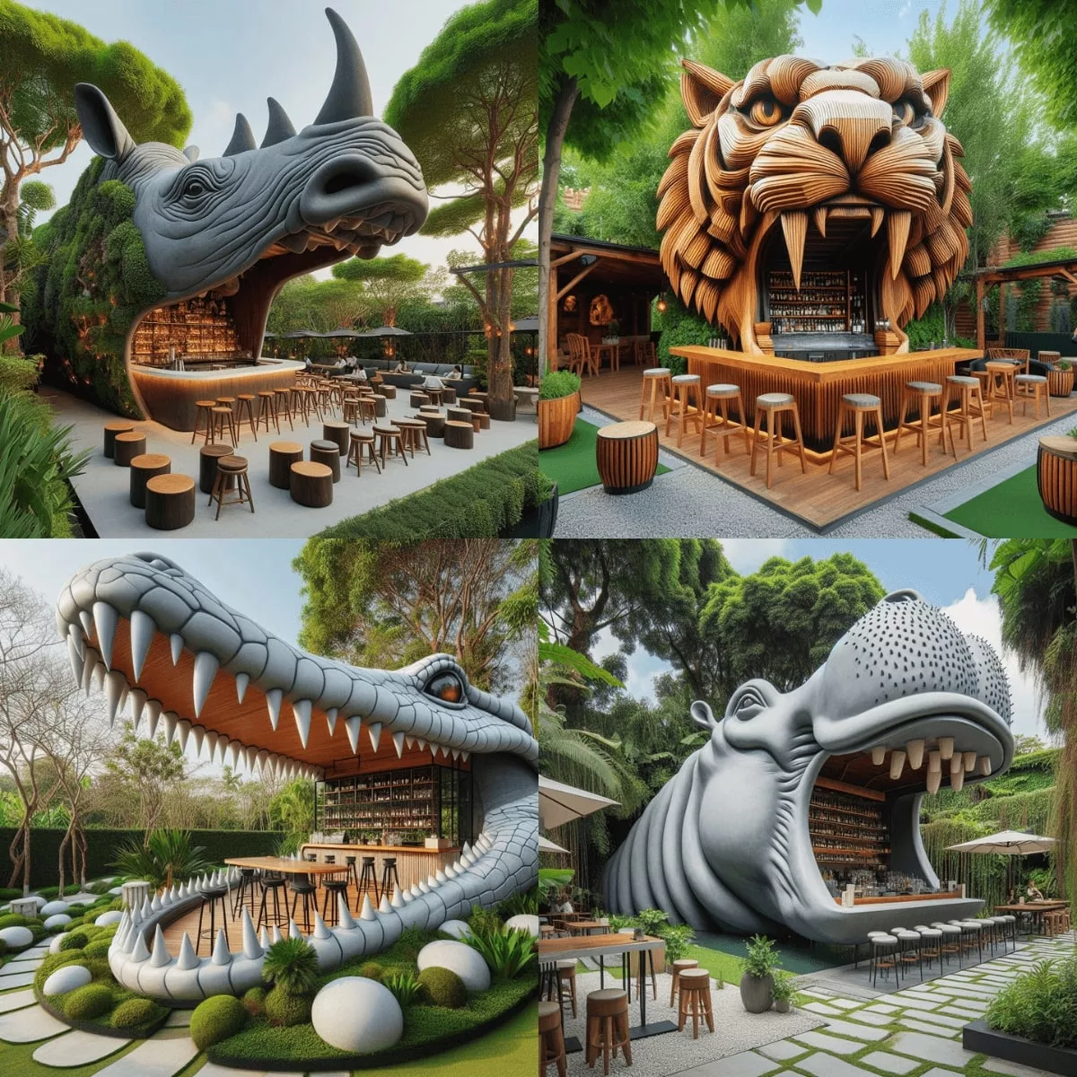 Animal-Head-Shaped-Outdoor-Bar