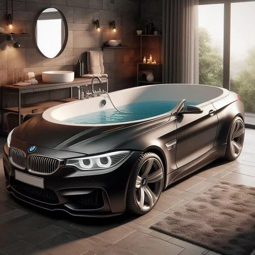 BMW-Car-Shaped-Bathtub