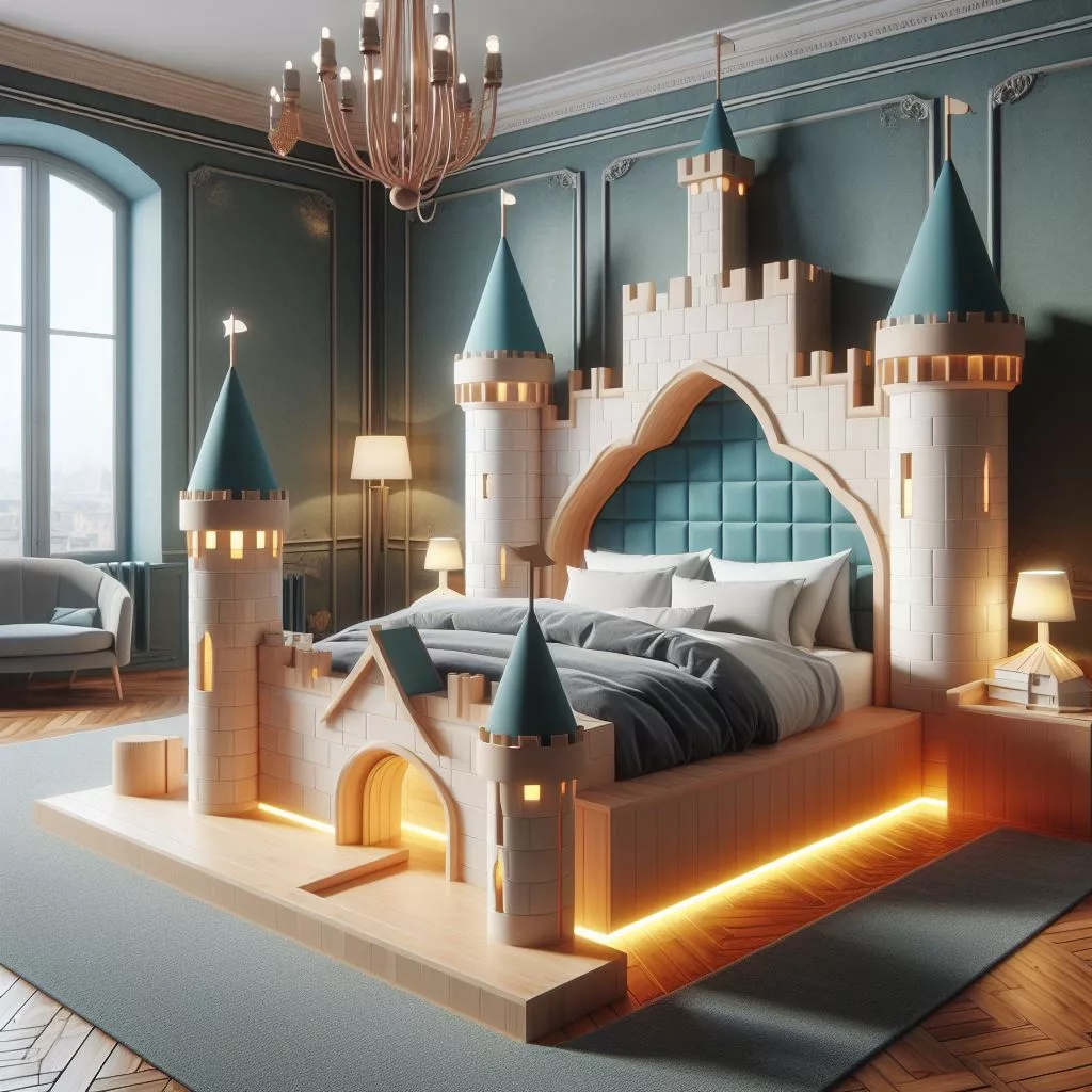 Castle-Shaped-Bed