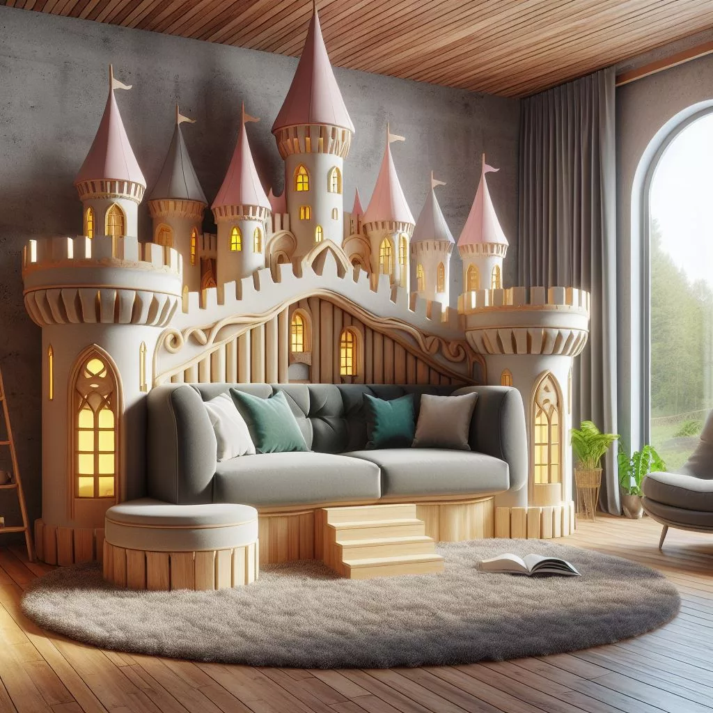 Castle-Shaped-Sofa