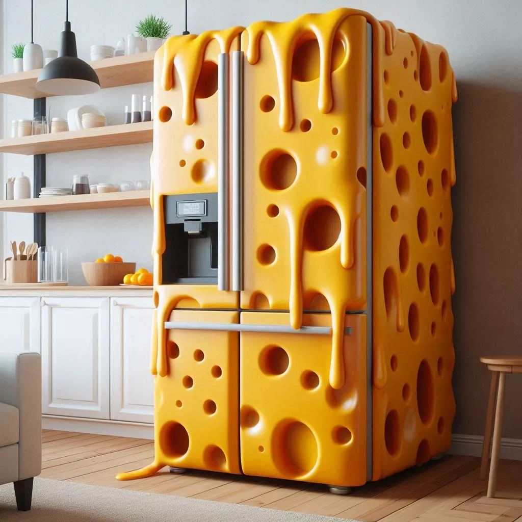 Cheese-Inspired-Refrigerator