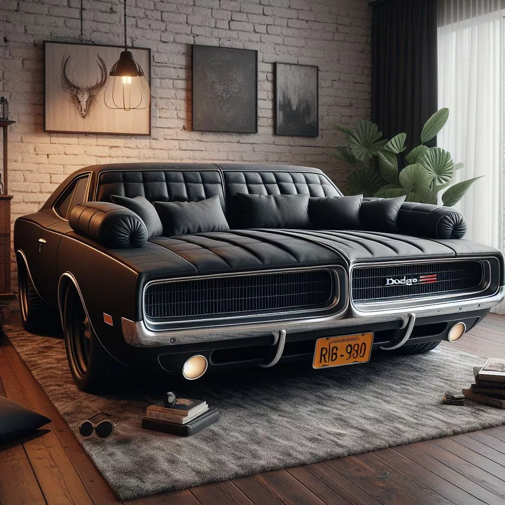 Dodge-Charger-RT-1970-Sofa