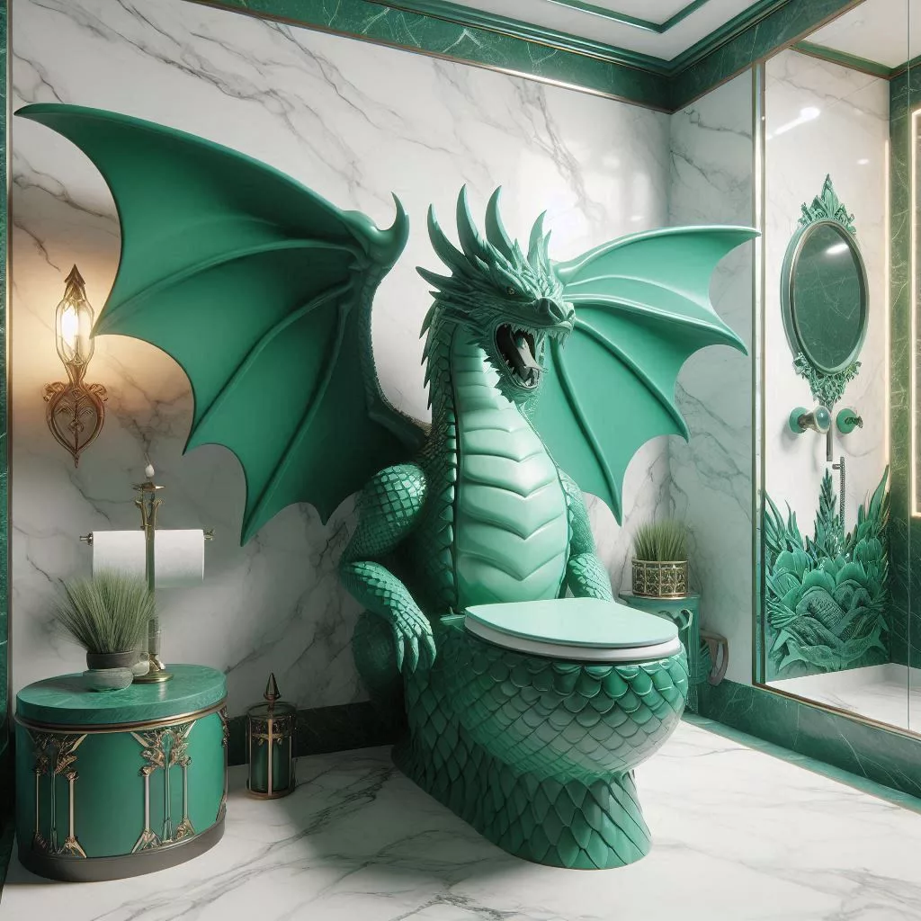 Dragon-Shaped-Toilet