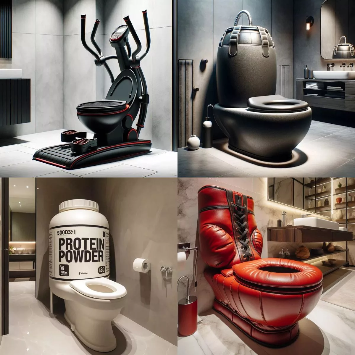 Gym-Inspired Toilet