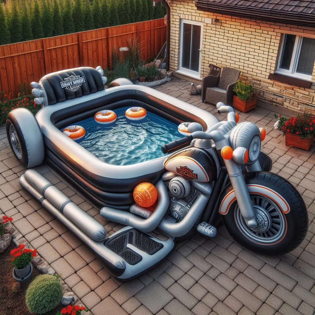 Harley-Davidson-Inflatable-Pool