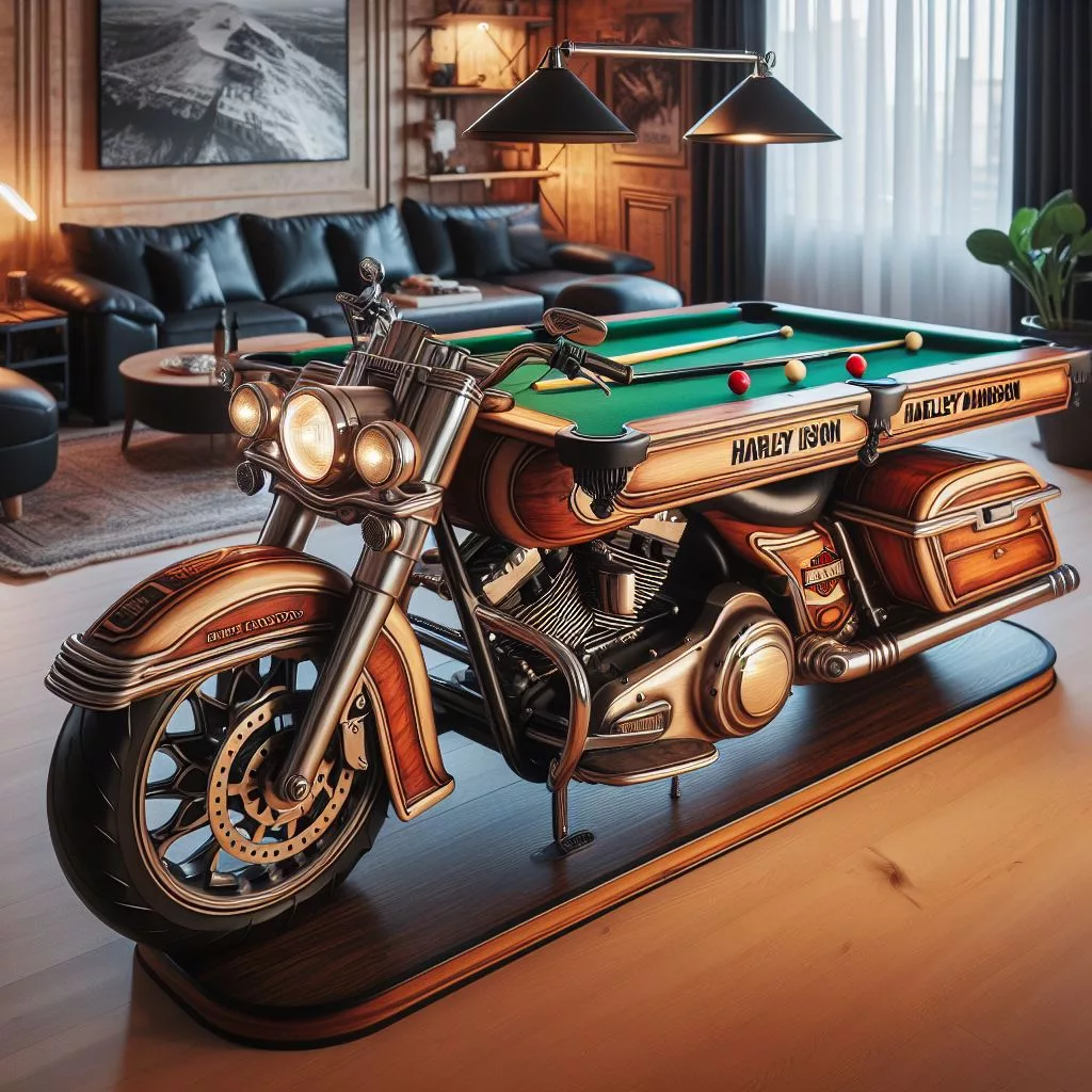 Harley-Davidson-Pool-Table