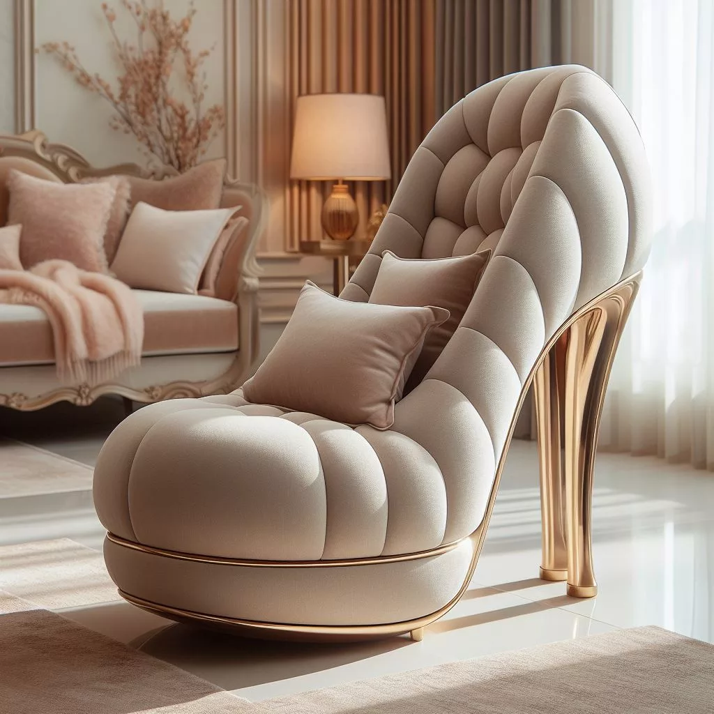 High Heel-Shaped Chairs: A Perfect Blend of Fashion and Furniture