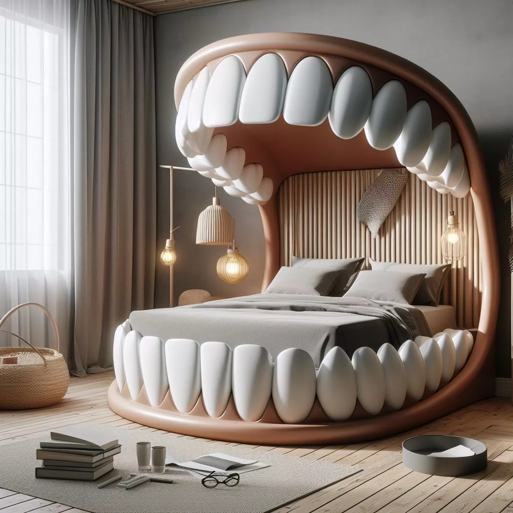 Jaw-Shaped-Bed