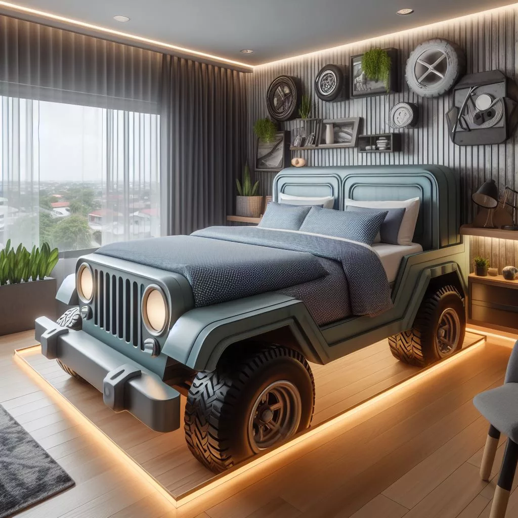 Jeep-Shaped-Bed