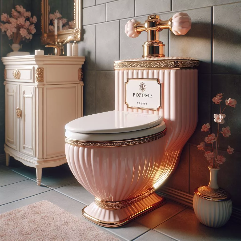 Perfume Bottle-Shaped Toilet To Elevate Your Bathroom Experience