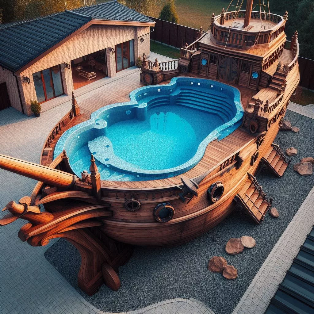 Pirate-Ship-Shaped-Pool