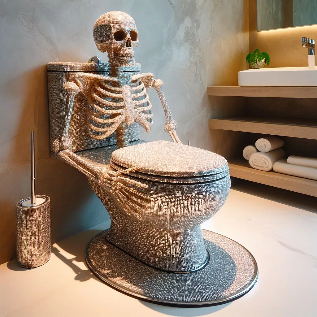 Skeleton-Shaped-Toilet